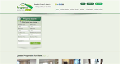 Desktop Screenshot of bangkokpropertyagency.com